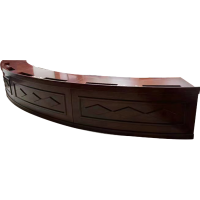 中盈惠彩 弧形主席台讲台办公桌 BGZ0245 1000*600*750mm /米