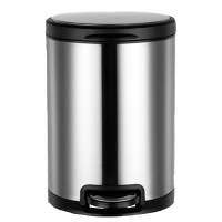 鑫鲲洋 不锈钢垃圾桶 10L 个