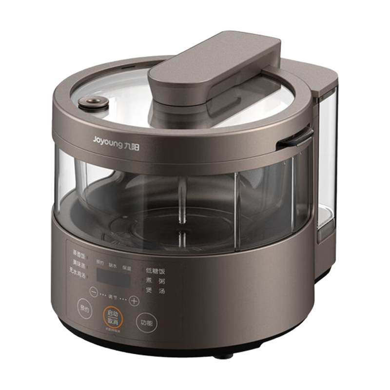 九阳电饭煲3L多功能蒸汽玻璃内胆电饭煲F30S-S360