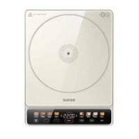 苏泊尔电磁炉套装透彩整板防辐减噪均热不糊配汤锅炒锅C22-IA11