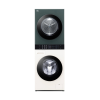 LG FN231QH 13+10kg原装进口 墨玉绿+玉石白 拼色 智能联动 mini双塔洗烘干一体机