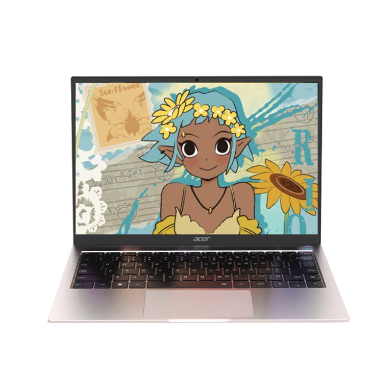 宏碁(acer)非凡Go公主本 14英寸轻薄本pro 2.8K 120Hz (i7-13620H 32G 1T 粉色)大学生笔记本电脑高性能办公