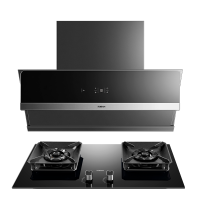 [变频]老板(ROBAM)烟灶套餐两件套侧吸触控式挥手智控23立方抽油烟机+5.2kW灶具厨电套装28A5S+57B5X