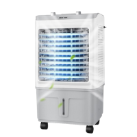 奥克斯(AUX)冷风机家用空调扇移动制冷风扇加水小空调冷气扇水空调_大型加宽机械款重型加宽适合110平方