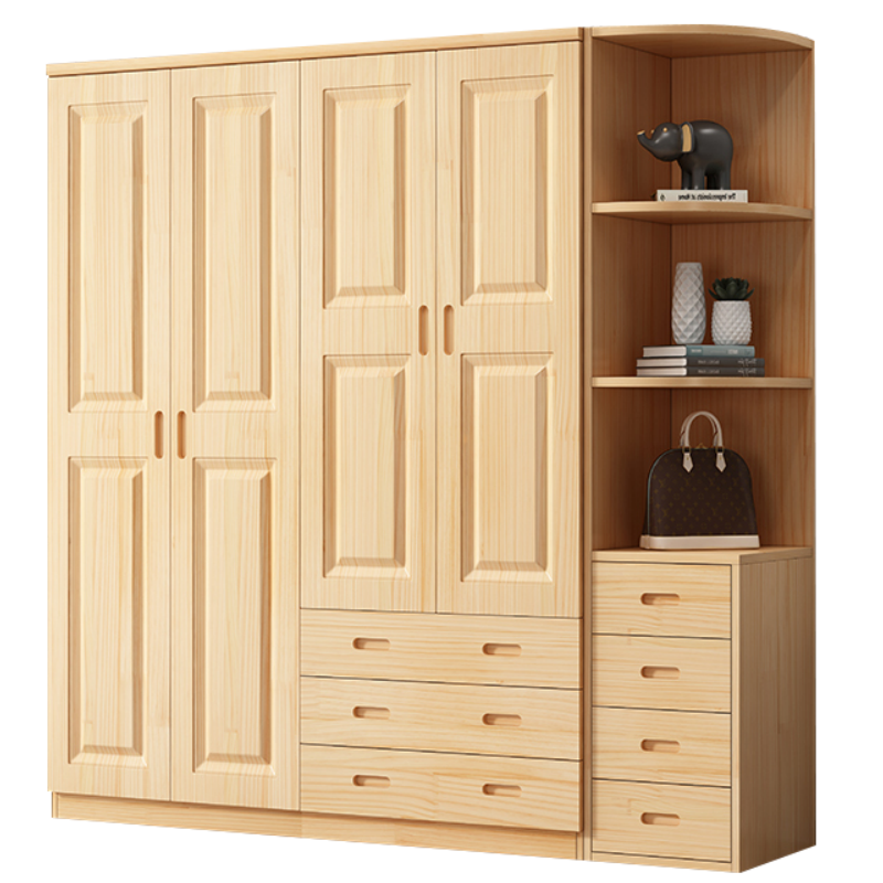 宜掌柜 储物衣柜 1.8米+角柜 套