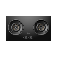 美的燃气灶液化气 双灶具 5.0kW猛火灶 家用防干烧 烟灶联动 可调底壳JZY-Q518S-A