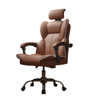 蕃蒂转椅咖色把