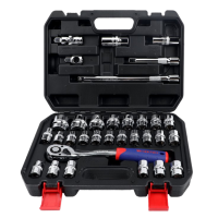 万克宝 32件12.5MM系列套筒组套 WP209081 套