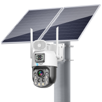 司特帝免流量无需充值太阳能光学变焦无线摄像头室外摄影4G无需网络手机远程监控器超长待机24小时连续录像AOV续航模式