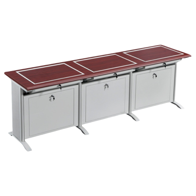 珂洋 翻转电脑桌 三人胡桃色 张