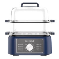 九阳电蒸锅双层10L大容量蒸笼一机多用电蒸锅DZ100HG-GZ666