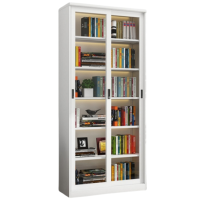 攸形玻璃档案柜1000*380*2200mm台