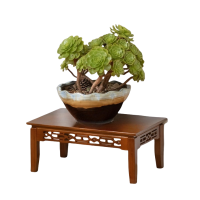 华立伟木质花架 高20cm 个