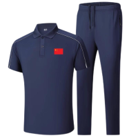 梦丽赛 短袖运动套装短袖运动服套装150-190(套)