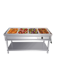 明焌佳宝 商用保温售饭台4格