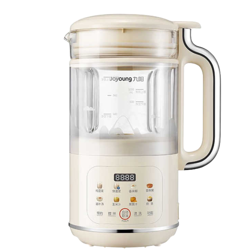 九阳(Joyoung)豆浆机1.2L破壁机低音家用全自动多功能干豆直打免滤D360 双层隔音DJ12X-D360