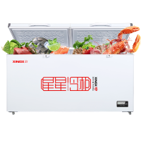 星星(XINGX)商用冰柜718升大容量卧式单温冷藏冷冻转换柜超市便利店保鲜雪糕柜BD/BC-718GD