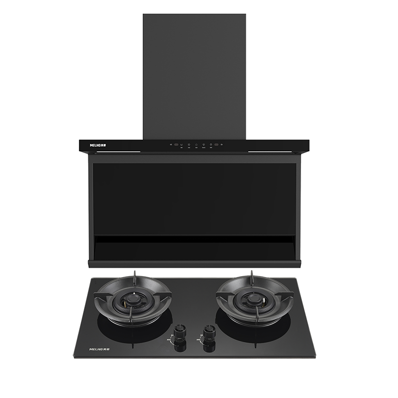 美菱烟灶套餐390H+303KD 天然气 26m³风量 5.2KW火力 免安装费