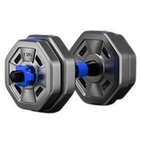 闪电客哑铃男士健身锻炼器材家用可调节重量亚铃男杠铃运动套装壶铃宿舍