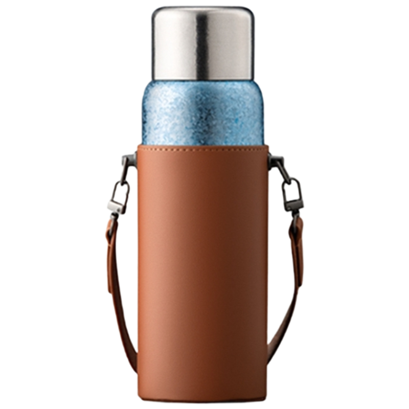 厨小姐 可便携双层纯钛保温杯 CXJ1934