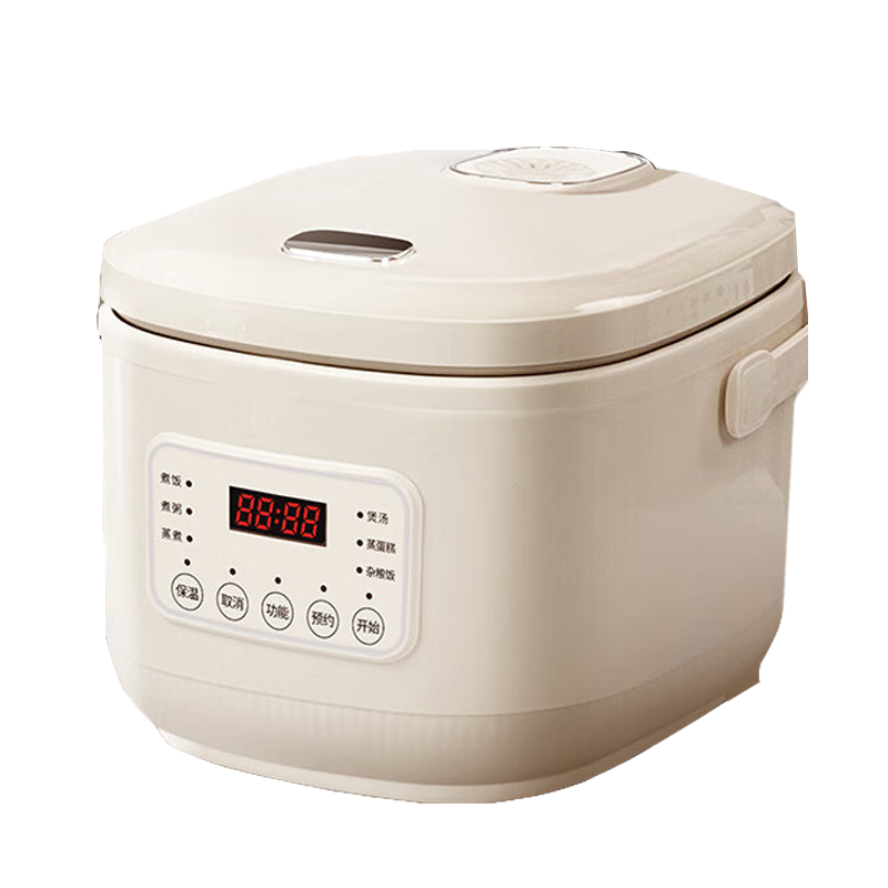 多功能智能电饭煲家用3l升陶瓷釉内胆1到2人小型电饭锅 4L智能款[黄晶内胆]建议3-6人使用