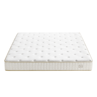 喜临门[大白垫Plus新品]城市爱情席梦思弹簧垫乳胶睡感厚床垫子 软硬两睡款