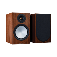 MonitorAudio/英国猛牌银100书架音箱无源发烧HIFI桌面发烧级音响胡桃木色