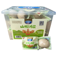 贤哥盐焗鸡蛋学生宿舍囤货追剧休闲山椒零食卤蛋30g鸡蛋即食*30个山椒蛋