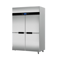 向向锦鲤四六门冰箱商用风冷双温厨房46开冷藏冰冻柜立式大容量_大4门-风冷冷冻-20℃