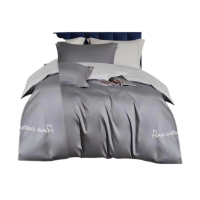 百纳千禧 长绒棉高档简约纯色四件套/ BNQX-SJT06 套