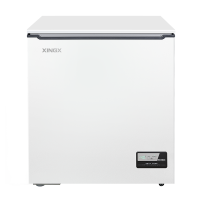 星星(XINGX)120升家用风冷无霜保鲜冰柜 冷藏冷冻转换卧式冷柜 电脑控温节能顶开门BD/BC-120WKE