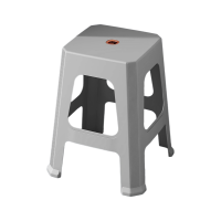 铭羽洋加厚塑料凳浅灰38*38*48.5cm个