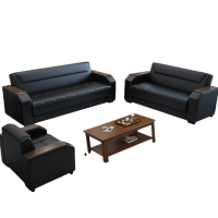 悦兴诚商务沙发套装185*78*78cm(1+2+3+长茶几)套