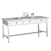 鹍翔定制办公三屉学习桌/张