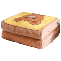 华夏盛锦 水晶绒抱枕被(印花) 40*40cm HXSJ-XW2003Y 条