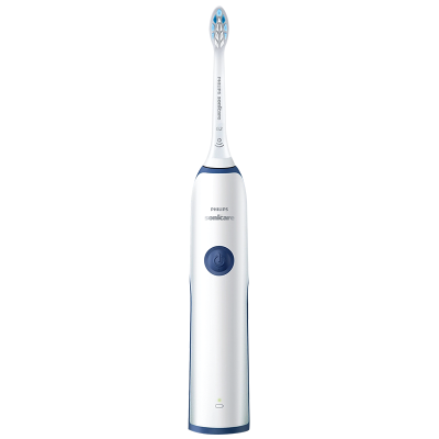 飞利浦(PHILIPS) 电动牙刷 充电式 声波震动牙刷 智能计时呵护牙龈牙齿 深海蓝HX3226/22