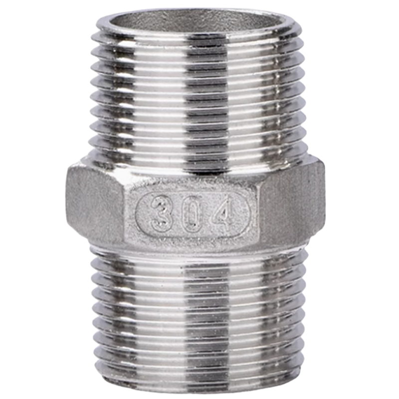 云型巨 不锈钢对丝 不锈钢管件 304 单位:个