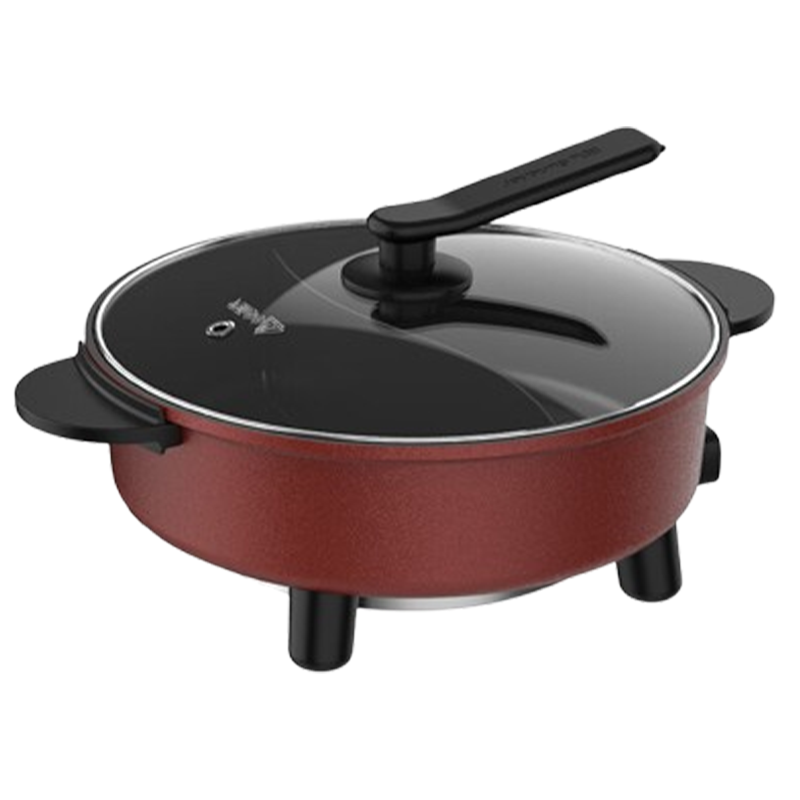 九阳电火锅5L鸳鸯火锅不粘涂层电火锅HG50-G522