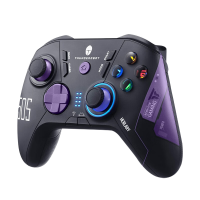 雷神G50s游戏手柄有线/2.4G/蓝牙三模连接多平台 Switchxbox霍尔线性扳机霍尔摇杆 G50s白极夜