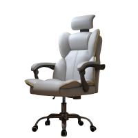 蕃蒂转椅灰色把