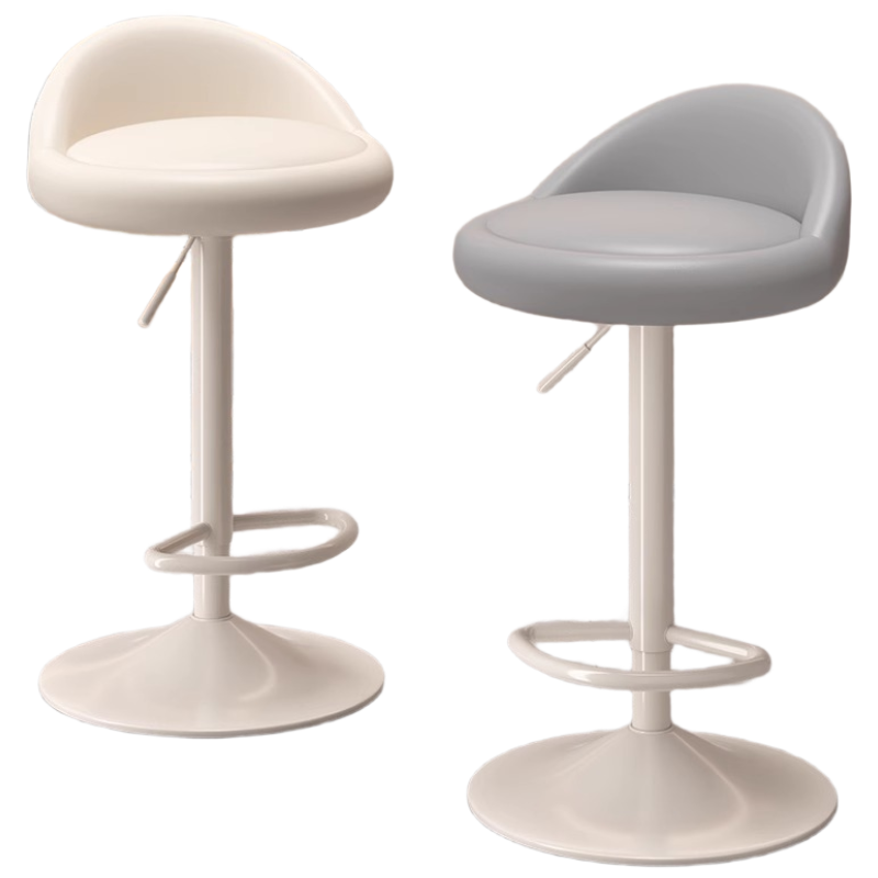 质凡吧台椅家用高脚凳子升降小靠背椅凳子