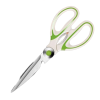 加长款剪刀厨房专用商用烧烤剪锋利不锈钢高硬度鸡骨剪子N8169