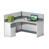 得升屏风位屏风办公桌 1400*1400*1150 张