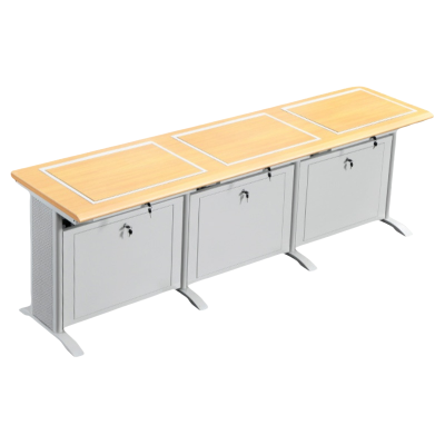 珂洋 翻转电脑桌 三人 张