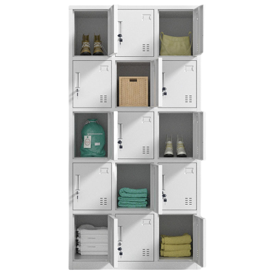 黎谷瑞 铁皮柜 十五门90*35*180cm 台