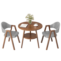 鑫龙悦洽谈办公桌椅 1桌2椅 套