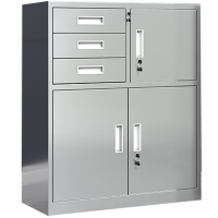 班龙矮柜偏三斗85*39*102cm台