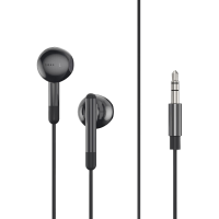 纽曼有线耳机XL10加长版 黑色