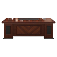 晨磊 老板桌 1.6m+侧柜+活动柜 套