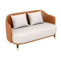 蕃蒂办公沙发双人位 张